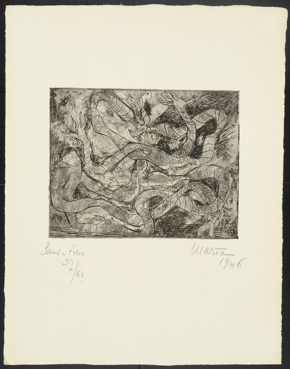 Maria Martins. Without Echo (Sans-écho) from Maria 1946. 1946