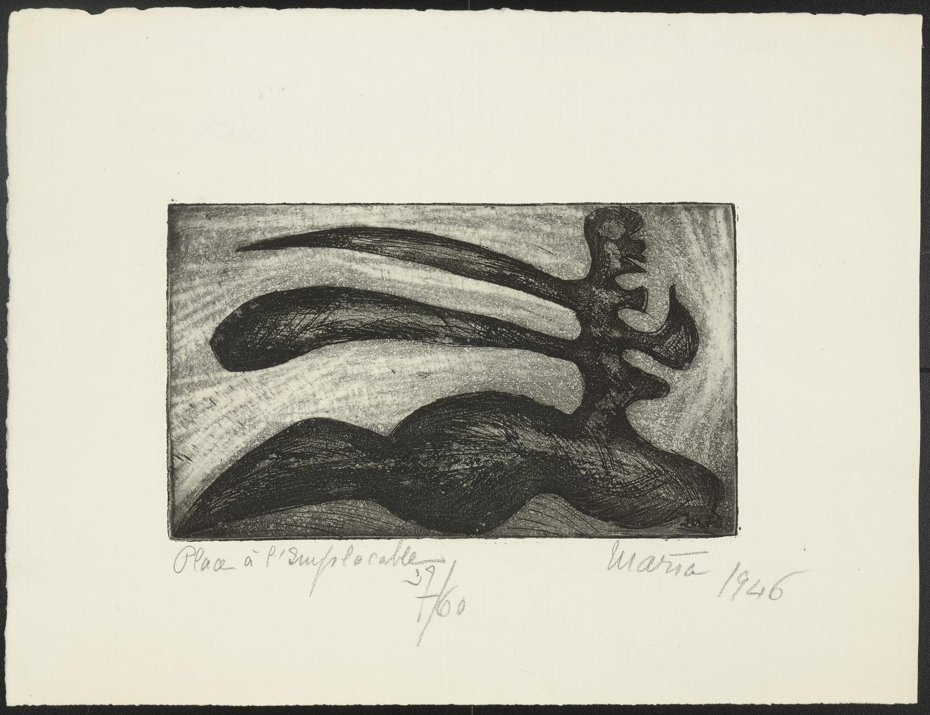 Maria Martins. Implacable Place (Place à l'implacable) from Maria 1946. 1946