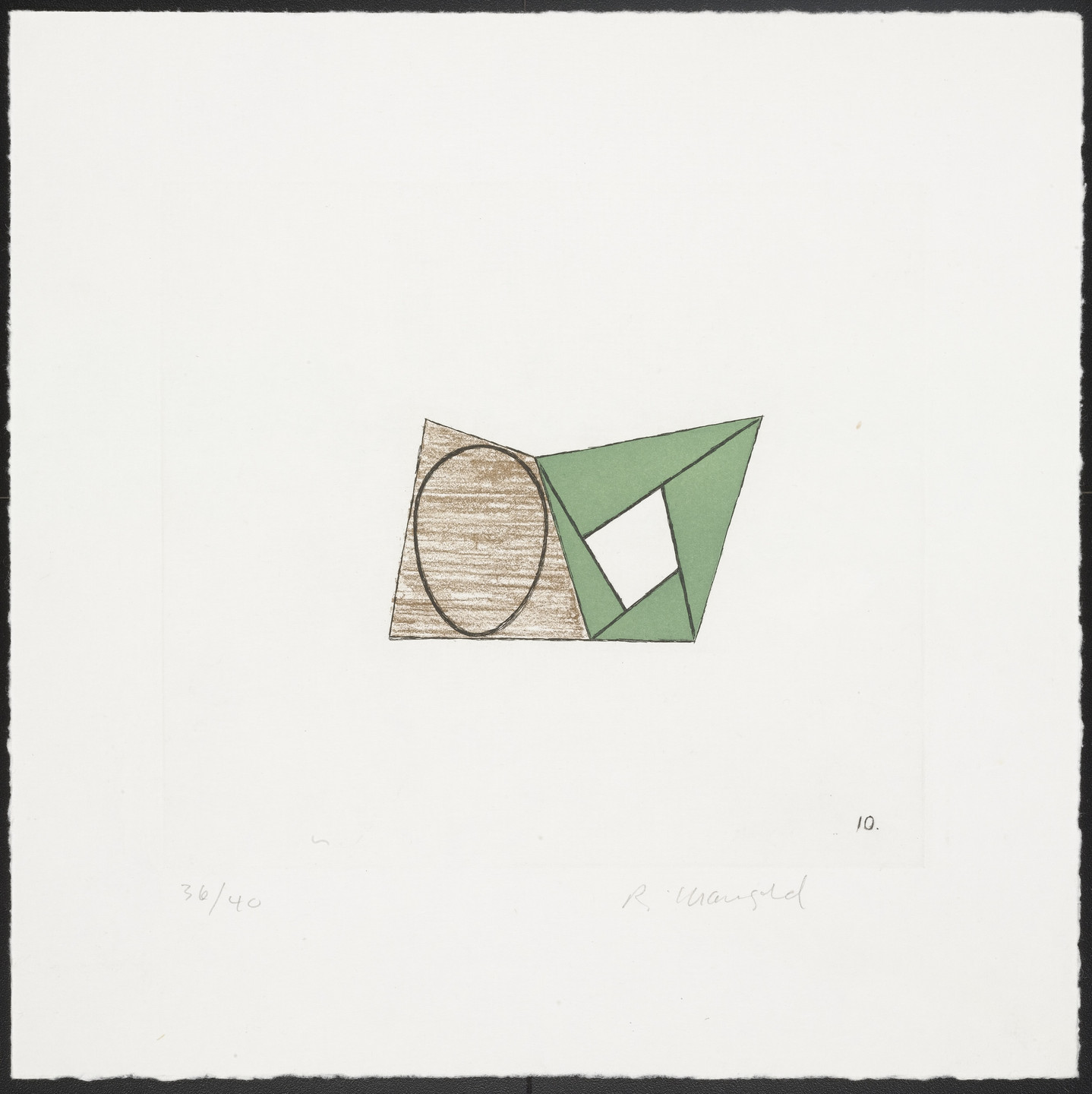 Robert Mangold. Pages #10 from Pages. 1989