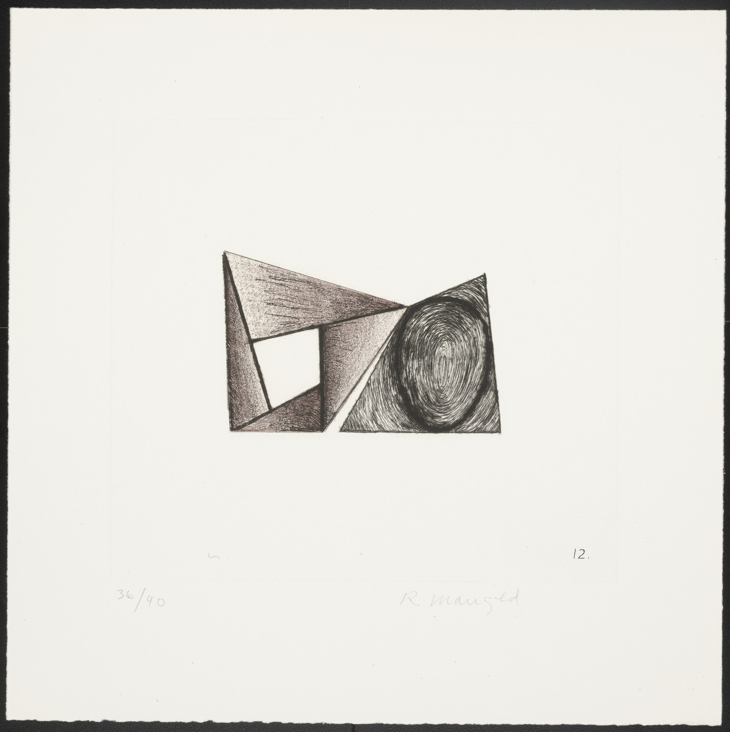 Robert Mangold. Pages #12 from Pages. 1989