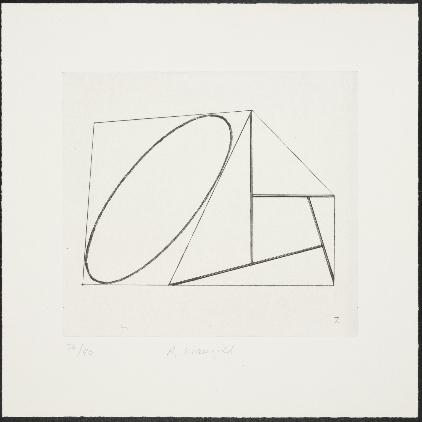 Robert Mangold. Pages #7 from Pages. 1989