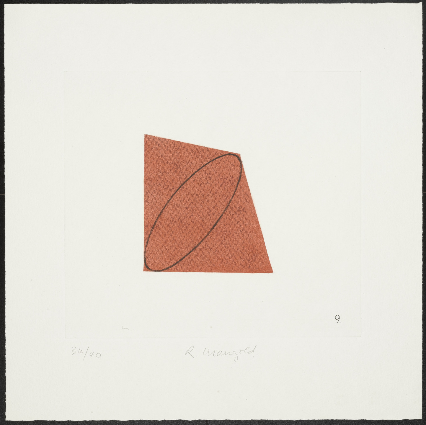 Robert Mangold. Pages #9 from Pages. 1989