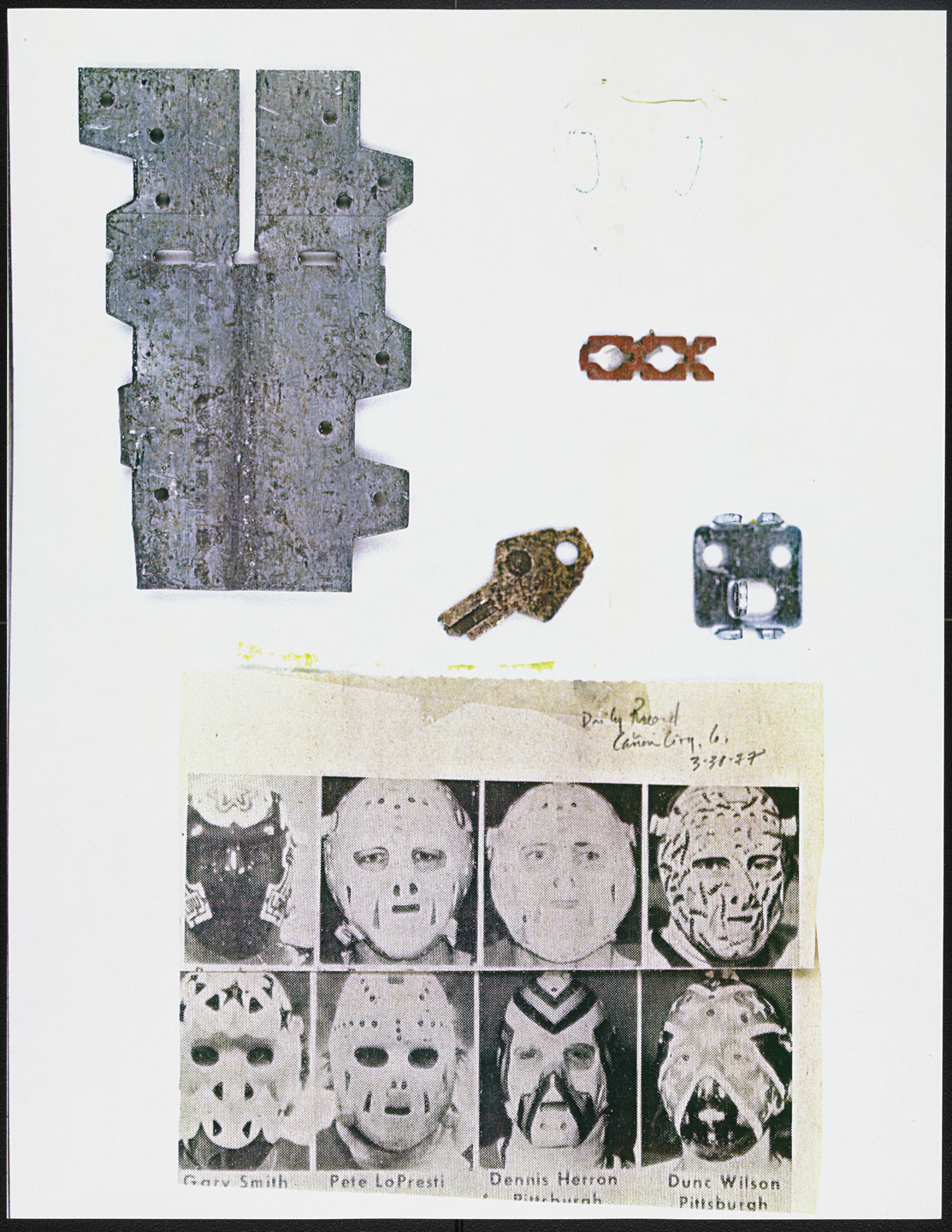 Kirsten Hawthorne. Untitled from Found Masks 1975–1978. 1975–78, published 1978