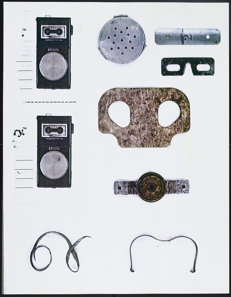 Untitled from Found Masks 1975–1978