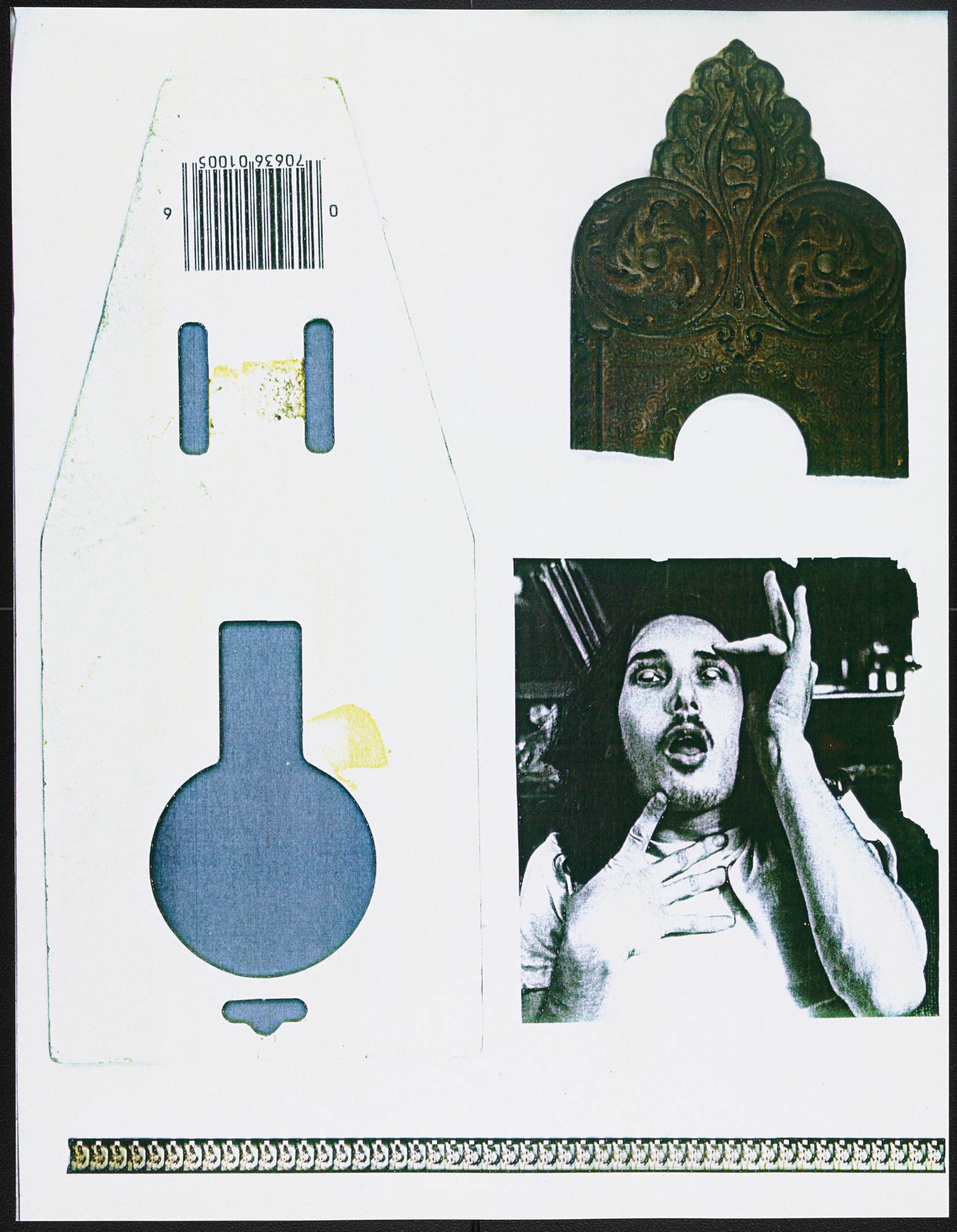 Kirsten Hawthorne. Untitled from Found Masks 1975–1978
