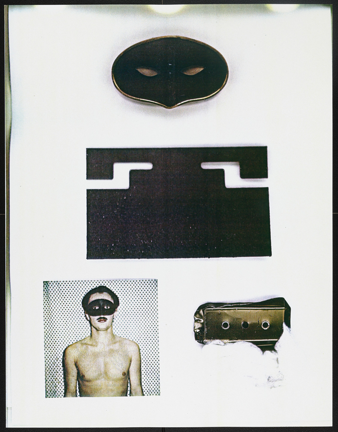 Kirsten Hawthorne. Untitled from Found Masks 1975–1978. 1975–78, published 1978