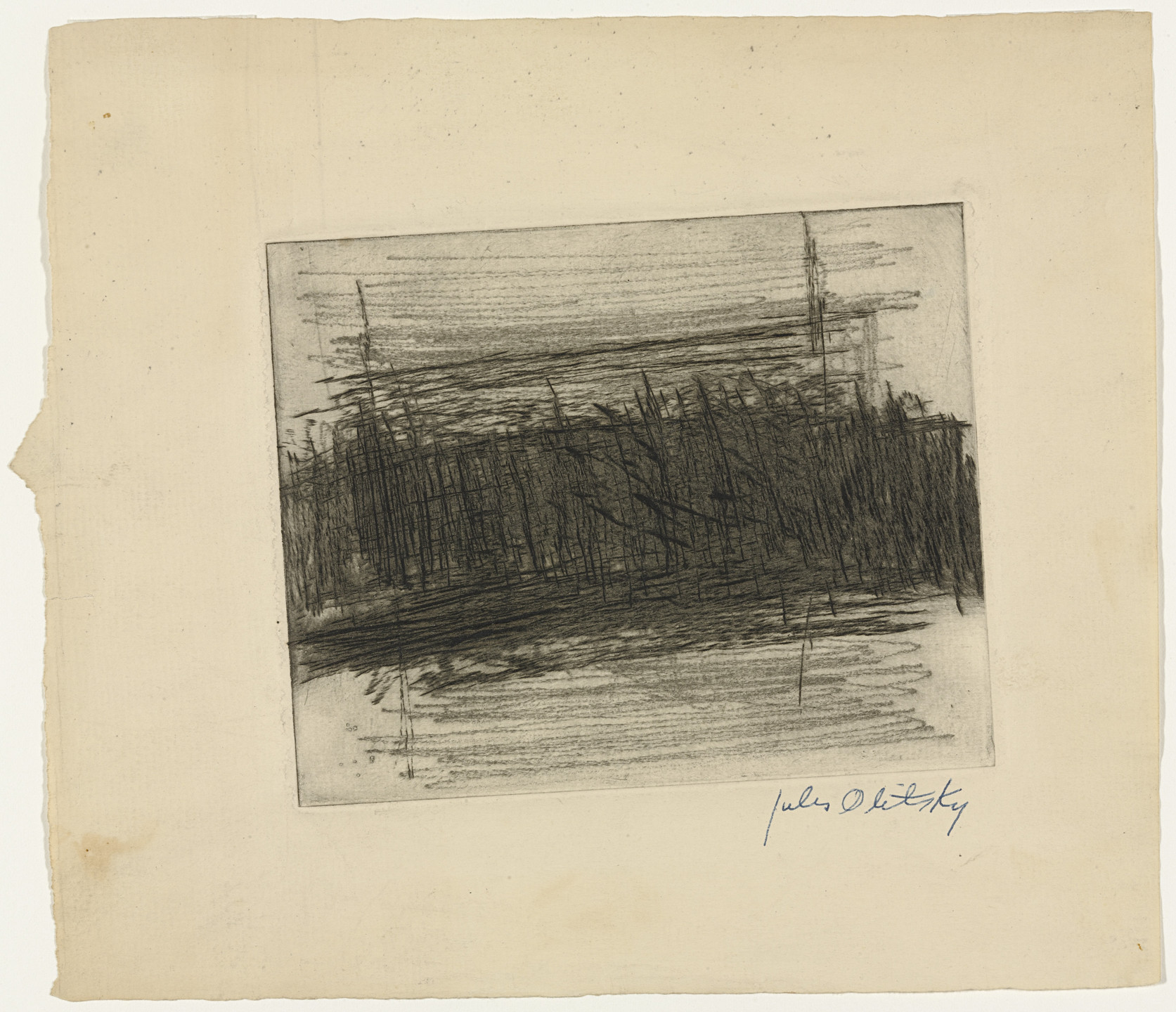 Jules Olitski. Untitled. (c. 1955-59)