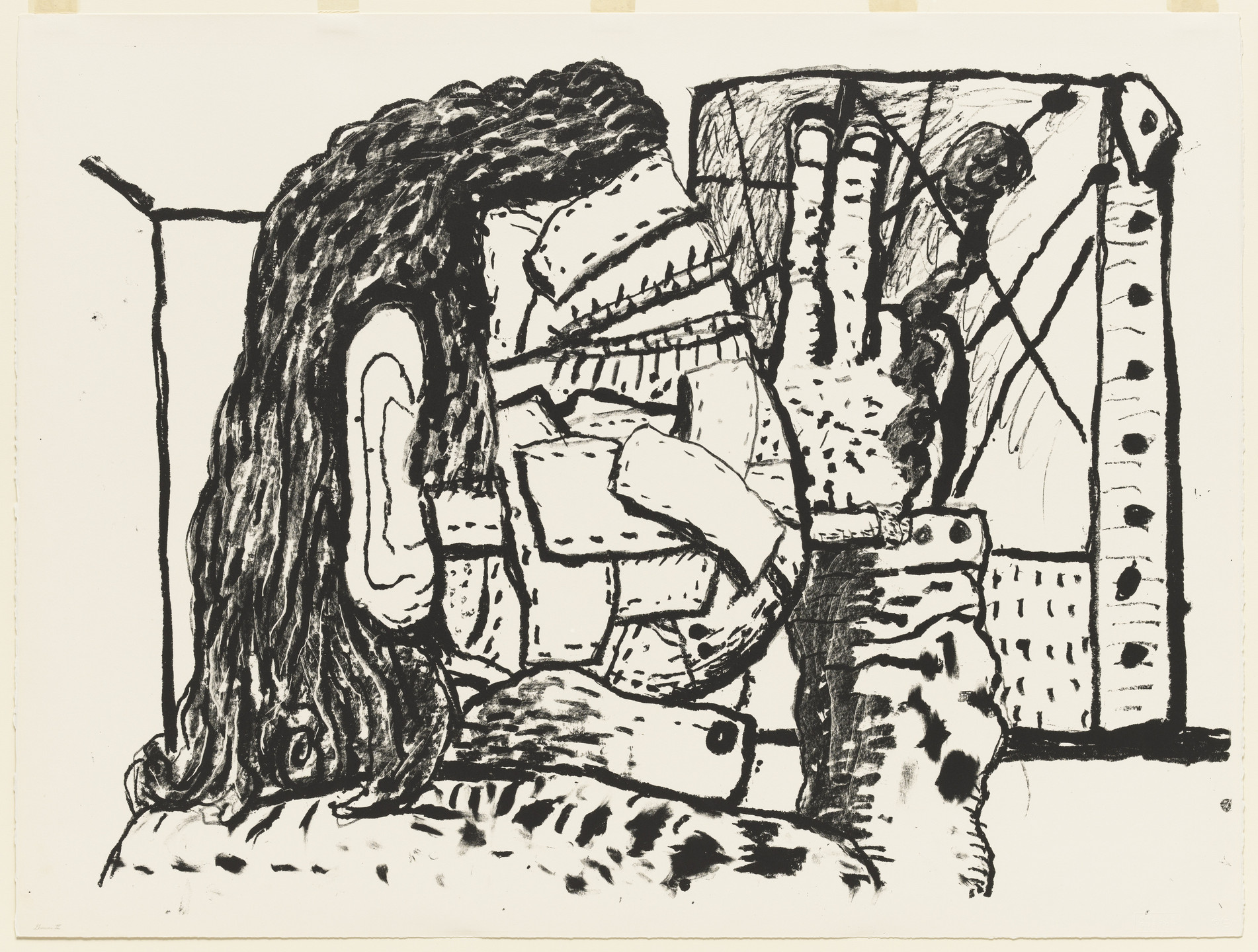 Philip Guston. Painter. 1979, printed 1981, published 1983