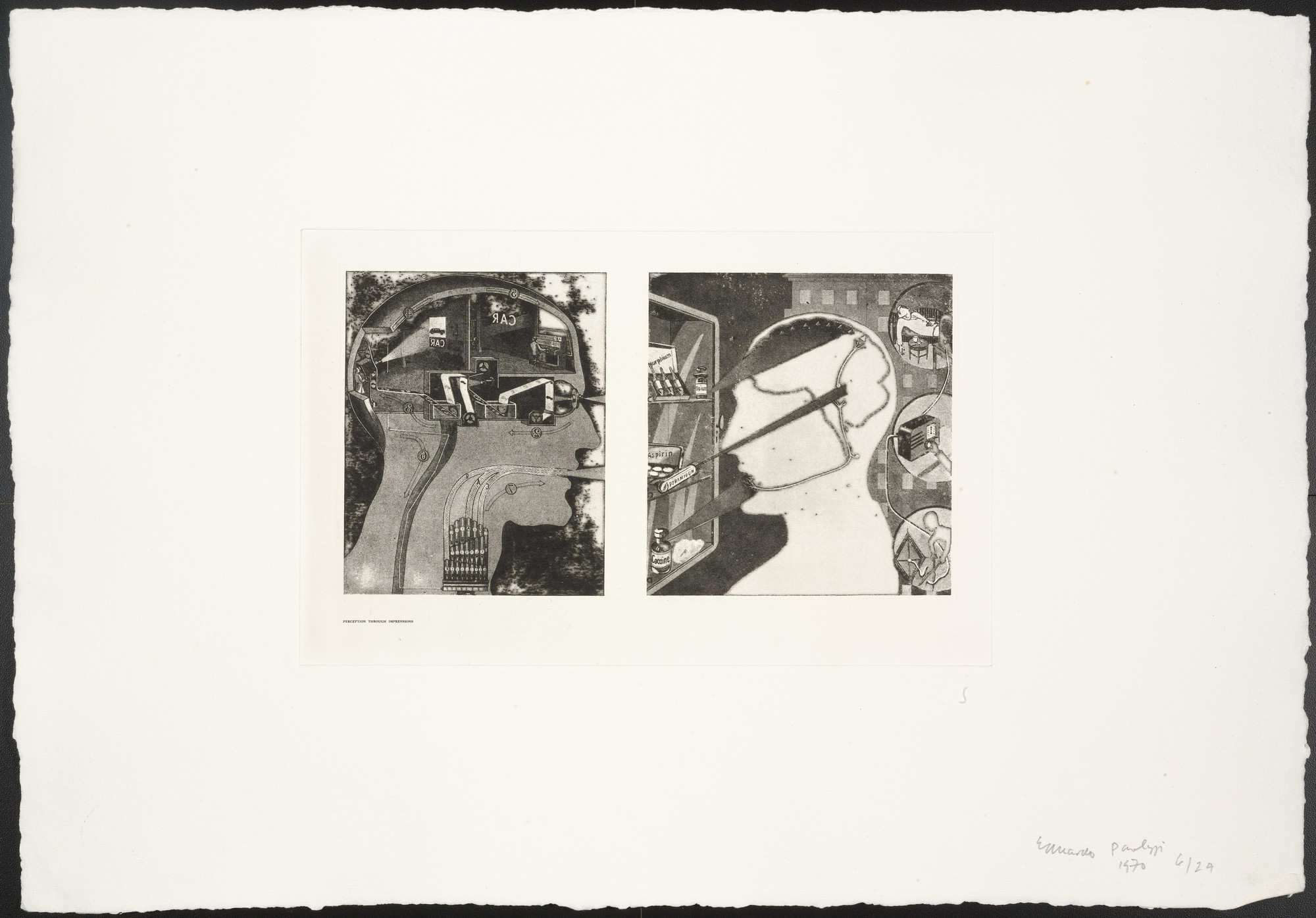 Eduardo Paolozzi. Conception Through Impression from The Conditional Probability Machine