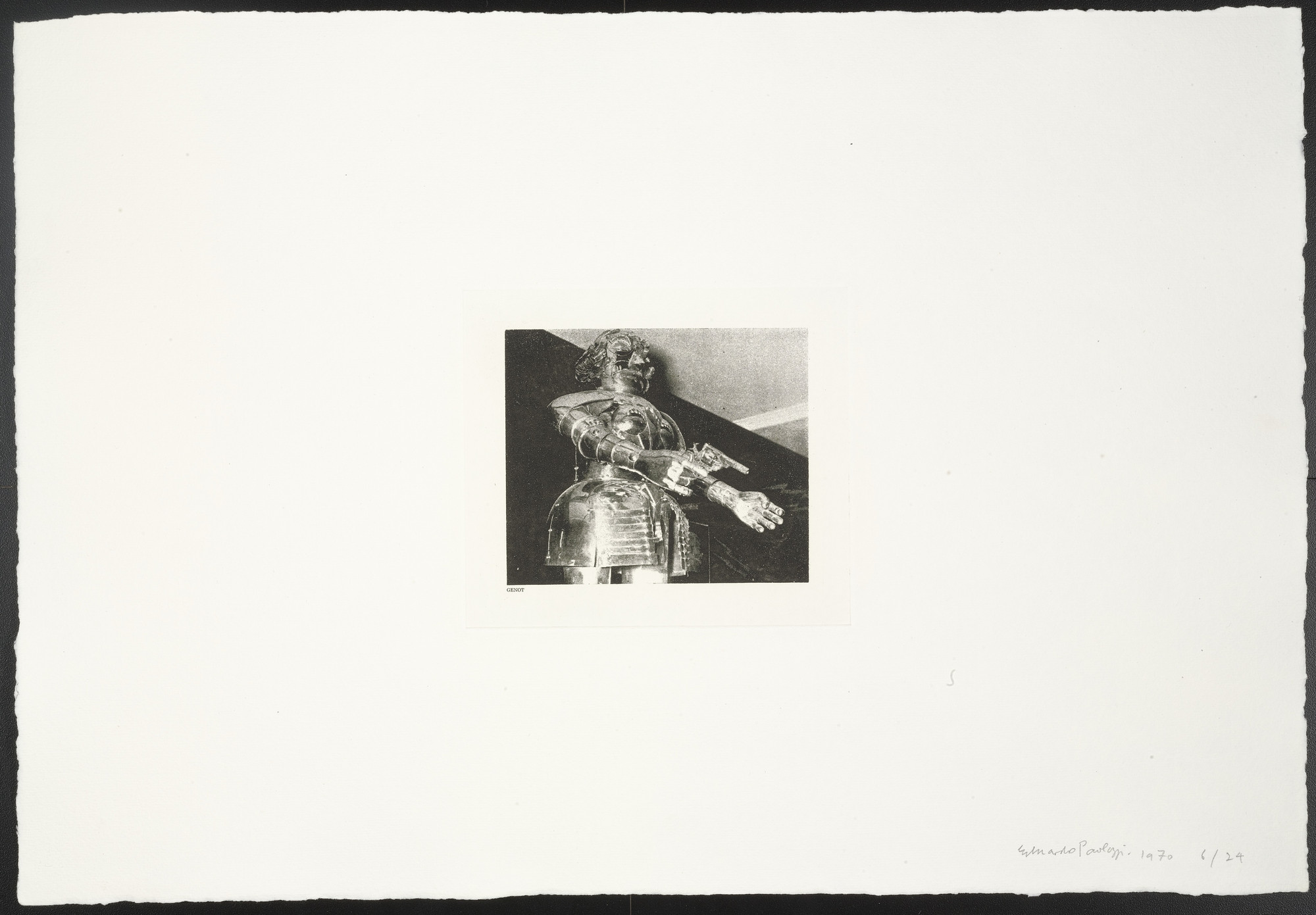 Eduardo Paolozzi. Genot from The Conditional Probability Machine. 1970