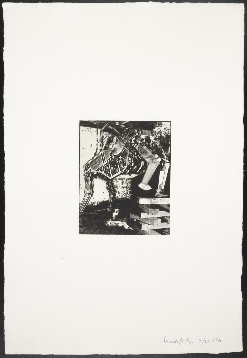 Eduardo Paolozzi. Untitled (Walking Machine) from The Conditional Probability Machine. 1970
