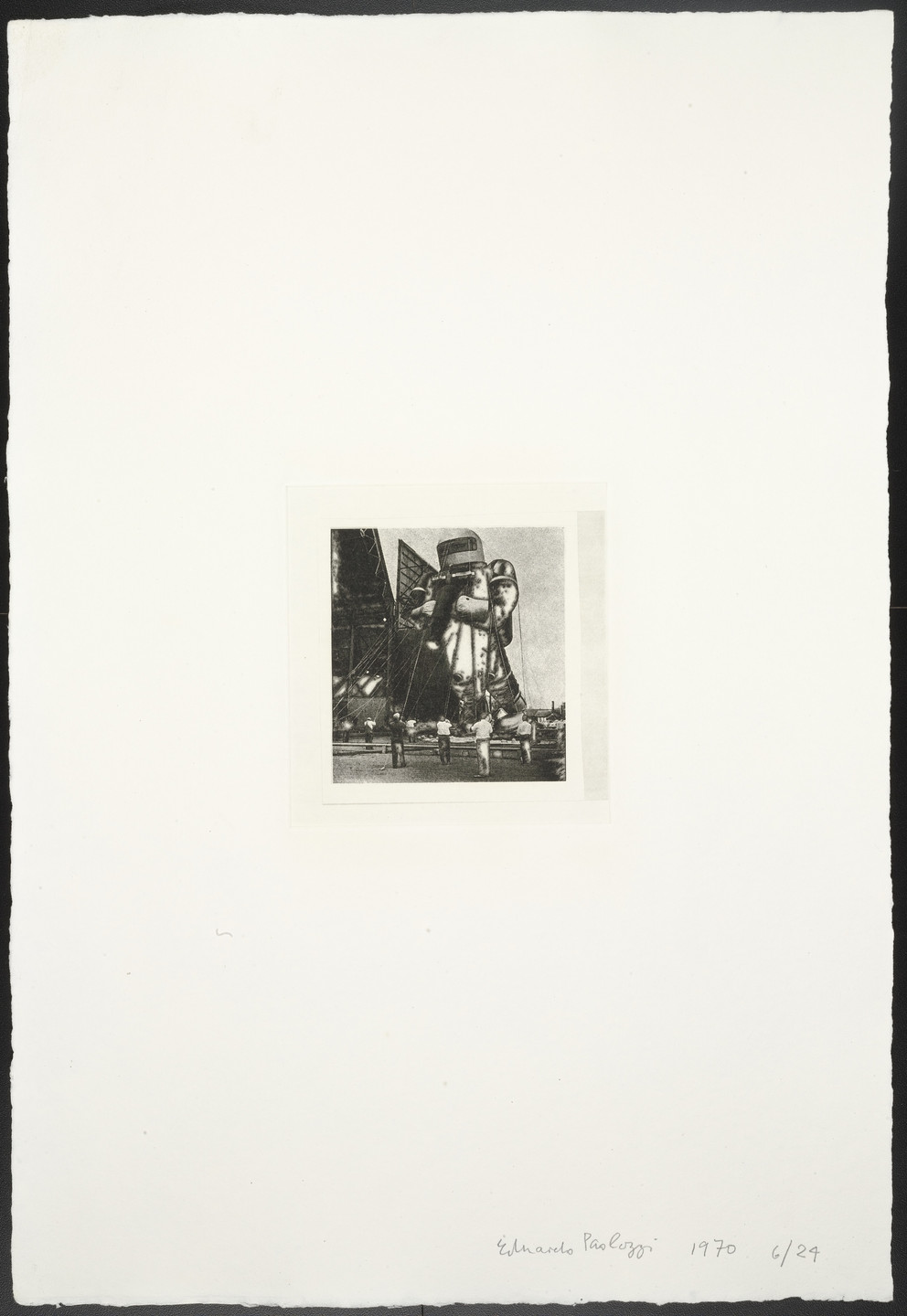 Eduardo Paolozzi. Untitled (Parade Robot) from The Conditional Probability Machine. 1970