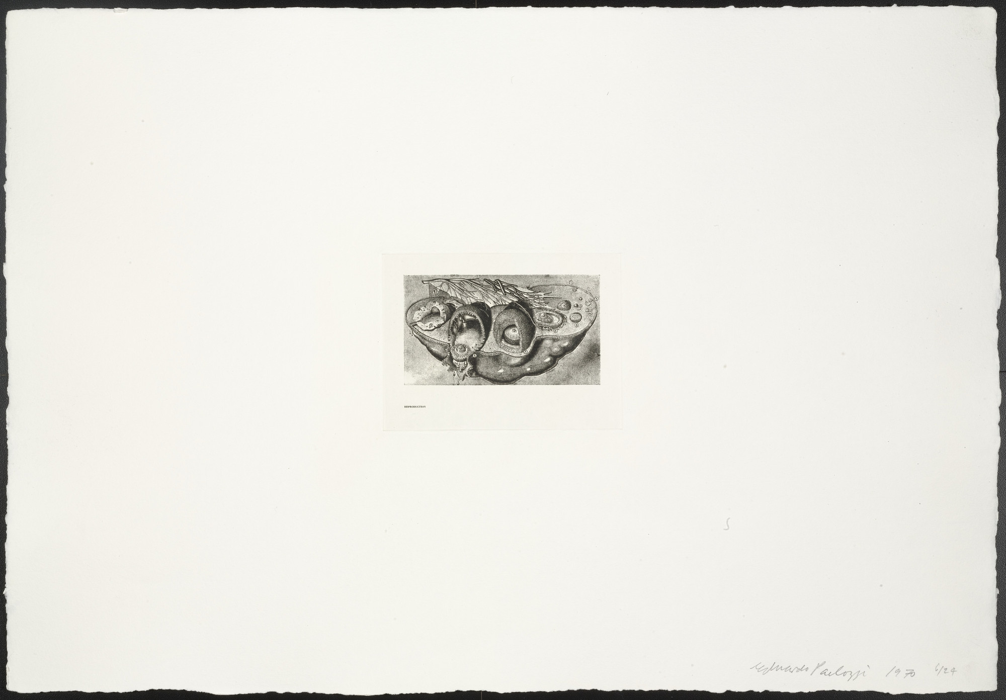 Eduardo Paolozzi. Reproduction from The Conditional Probability Machine. 1970