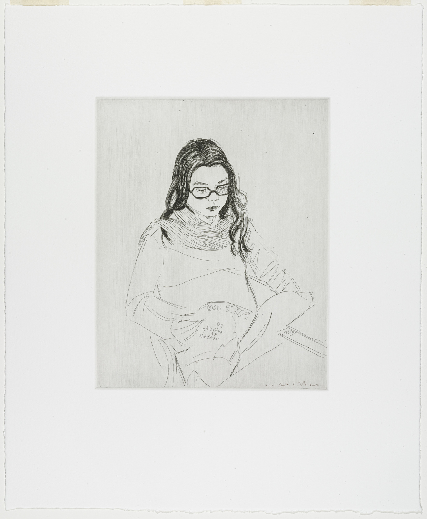 Elizabeth Peyton. Rirkrit Reading. 2002 | MoMA