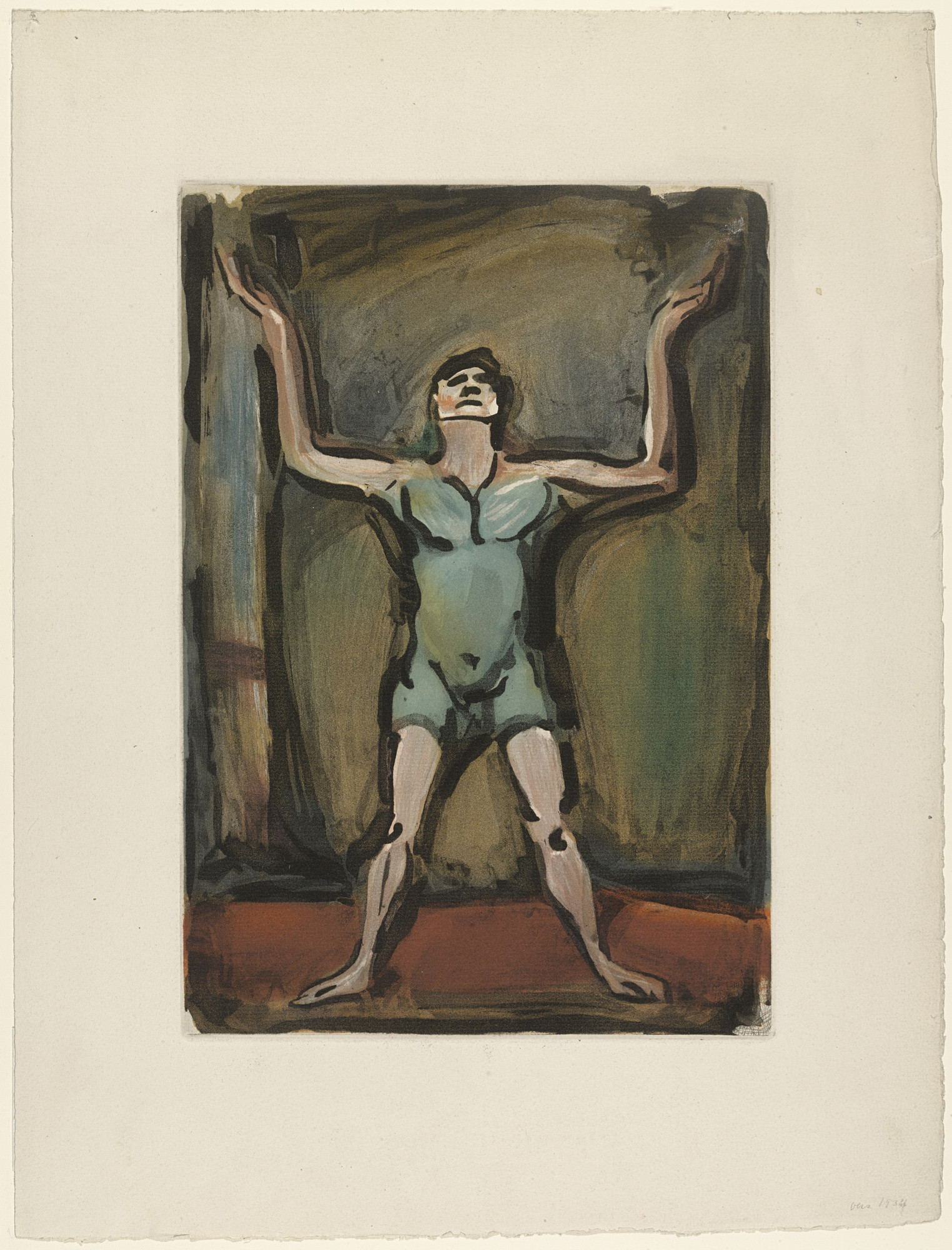 Georges Rouault. The Juggler from Cirque