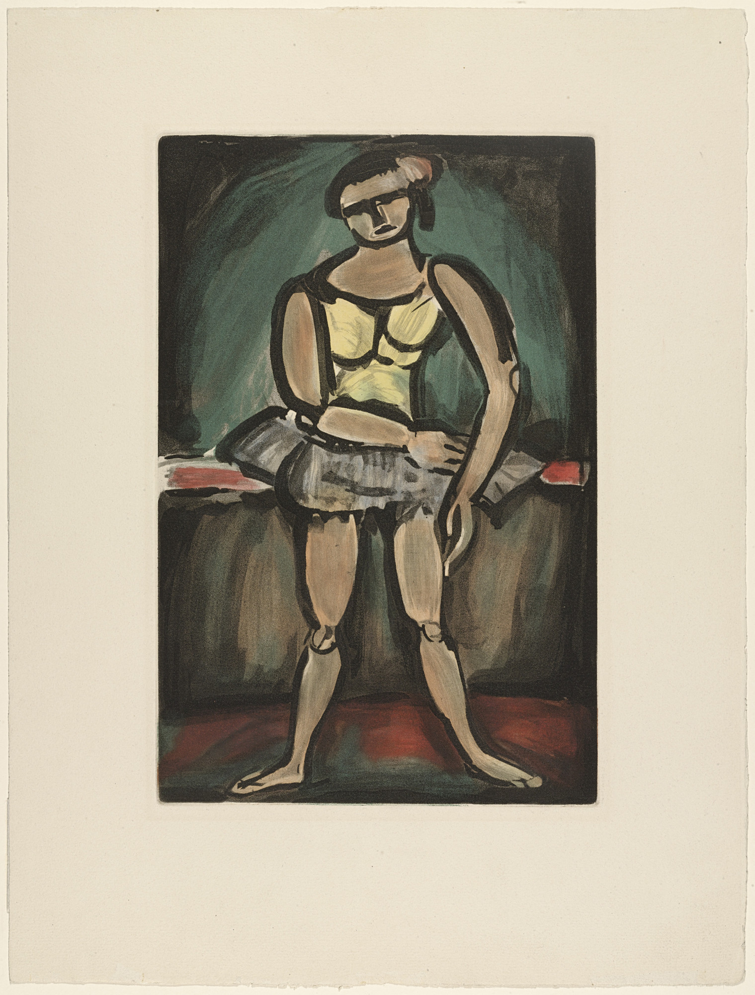 Georges Rouault. Ballerina from Cirque