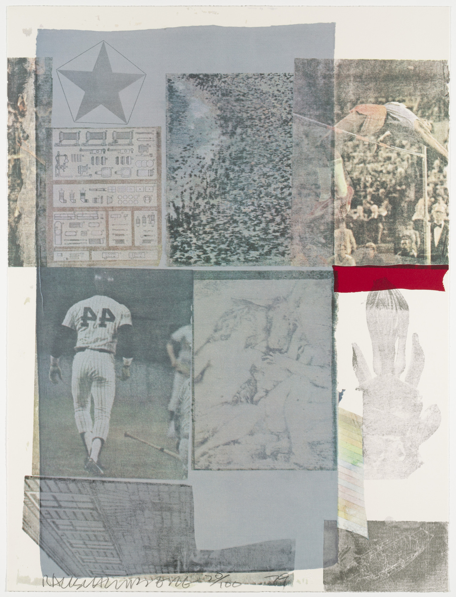 Robert Rauschenberg. Back Out