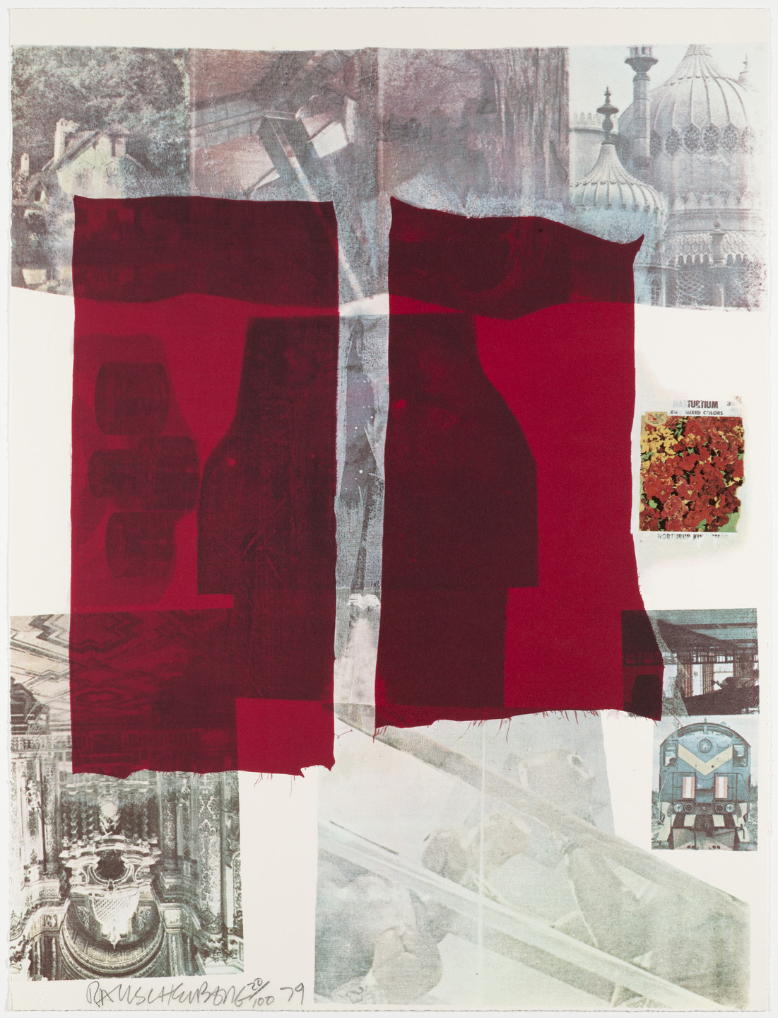 Robert Rauschenberg. Why You Can&#39;t Tell #II. 1979