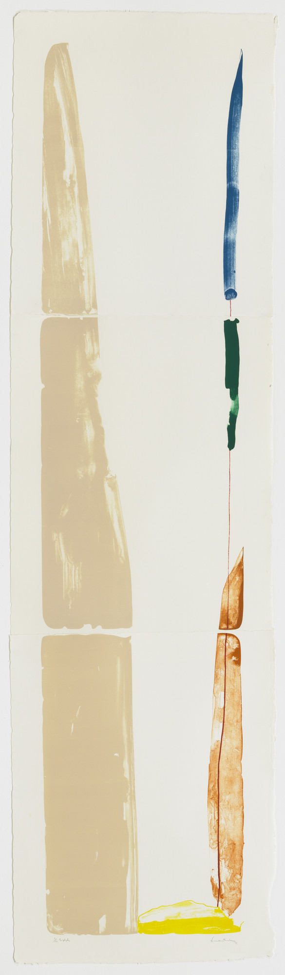 Helen Frankenthaler. Lot's Wife