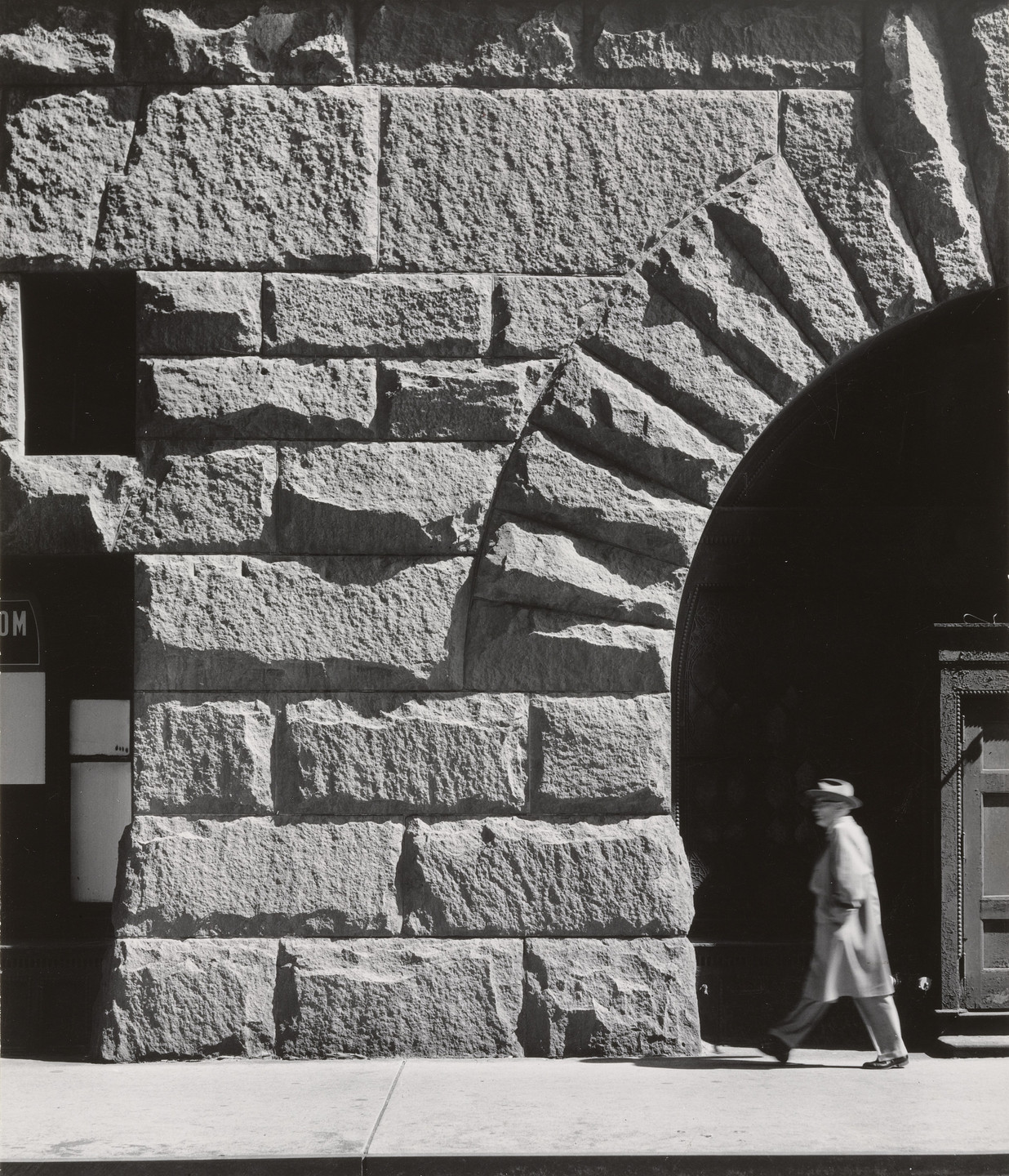 John Szarkowski. Chicago Auditorium, Masonry, Congress Street. 1954