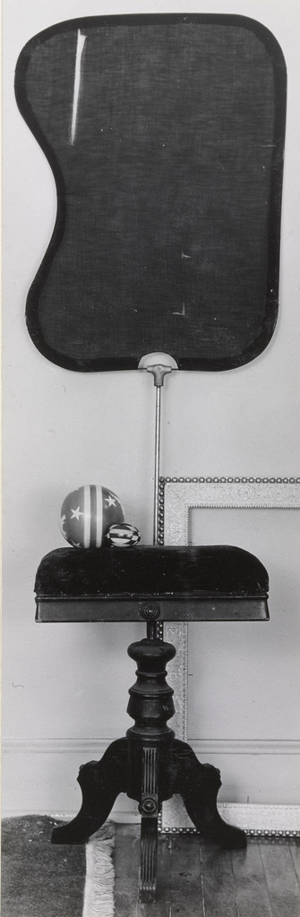 Composition: Photographer's Head Screnn, Posing Bench and Top by Arnold Newman