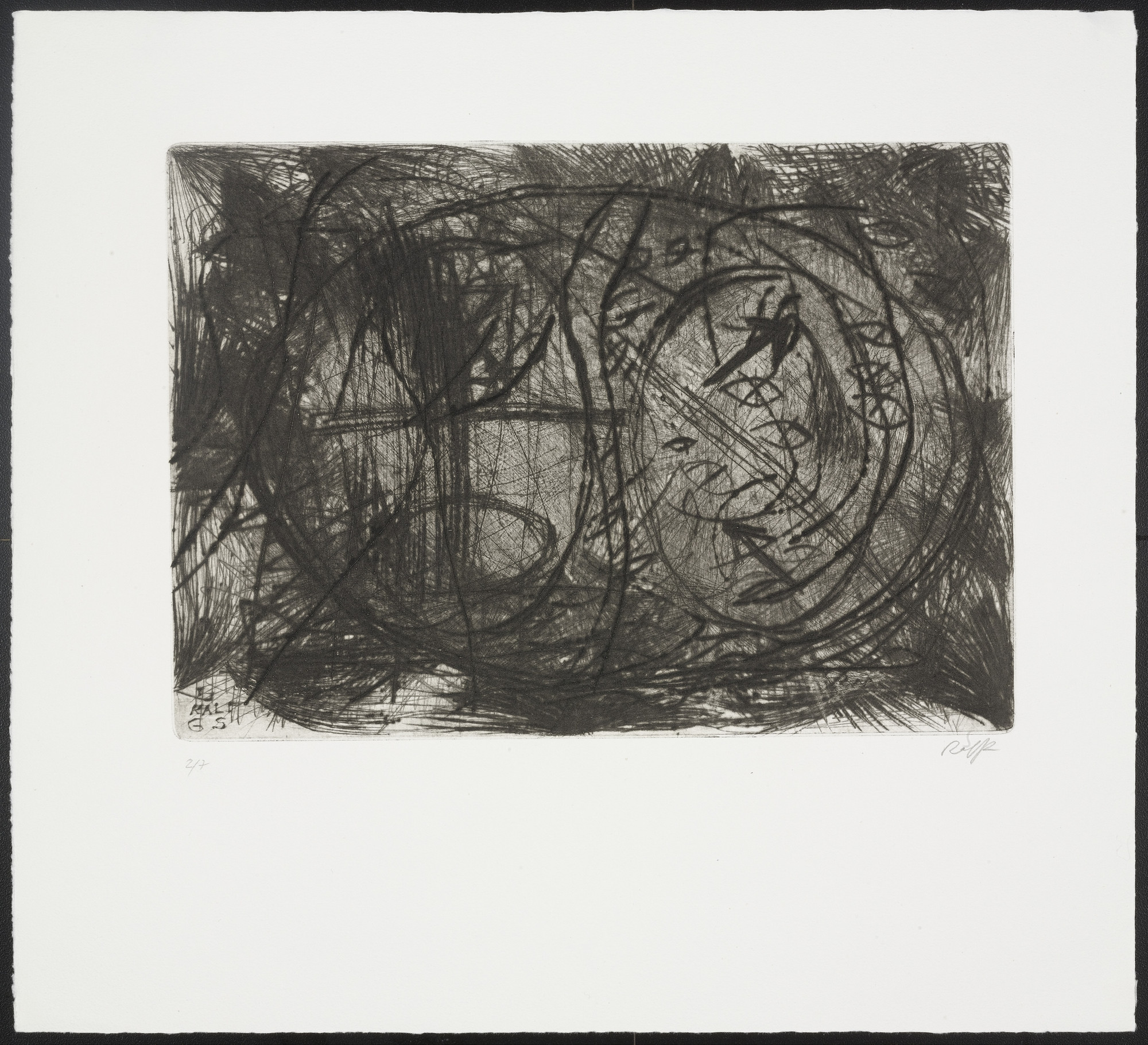 A.R. Penck (Ralf Winkler). Untitled