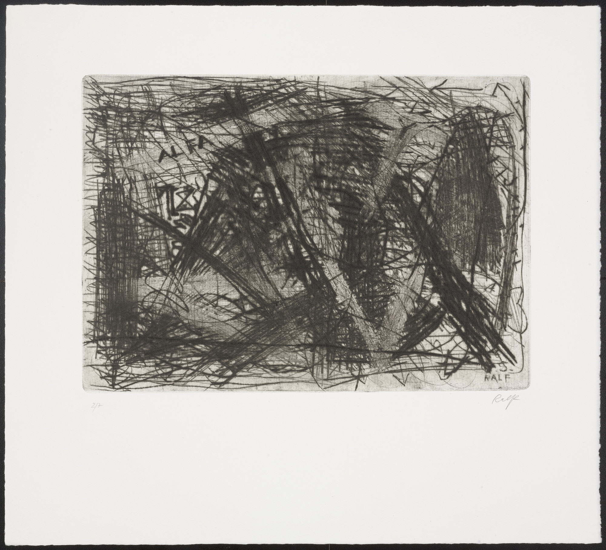 A.R. Penck (Ralf Winkler). Untitled