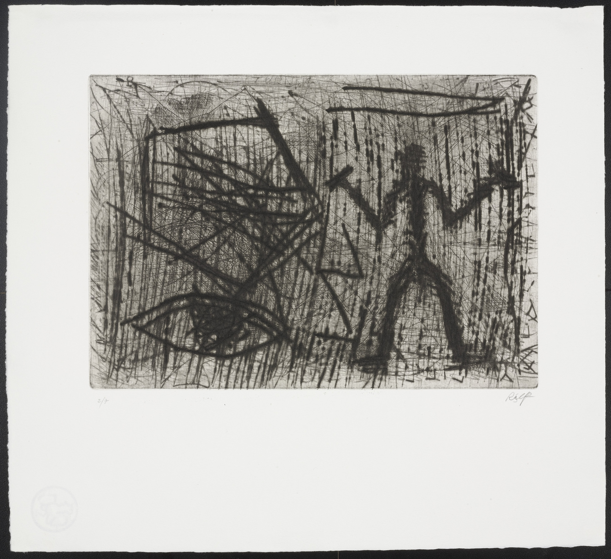 A.R. Penck (Ralf Winkler). Untitled