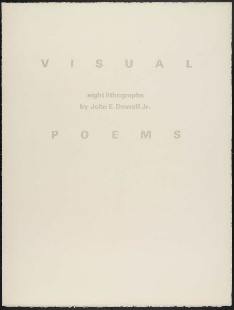 Visual Poems