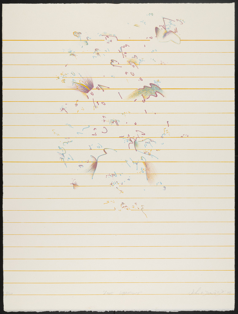 Love Vibrations from Visual Poems