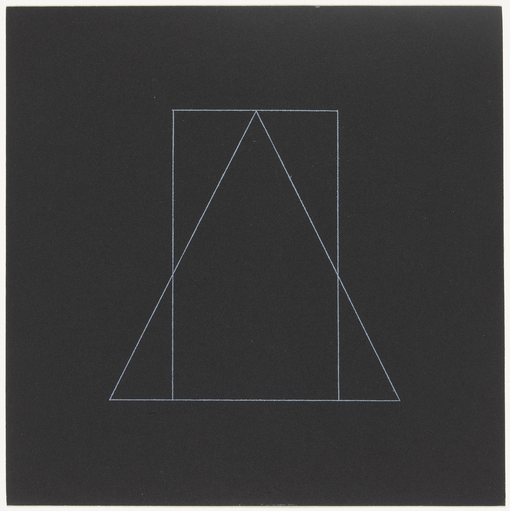 Untitled from Six Geometric Figures, Superimposed in Pairs