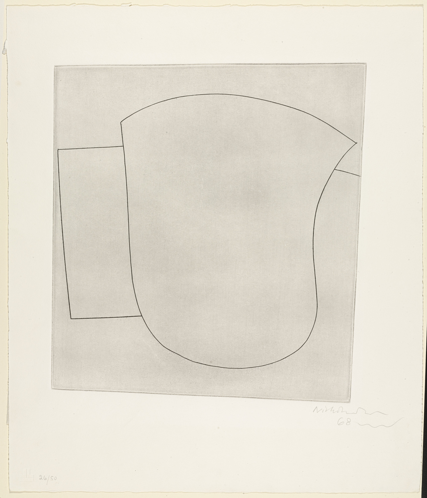 Ben Nicholson. Two Sculptural Forms
