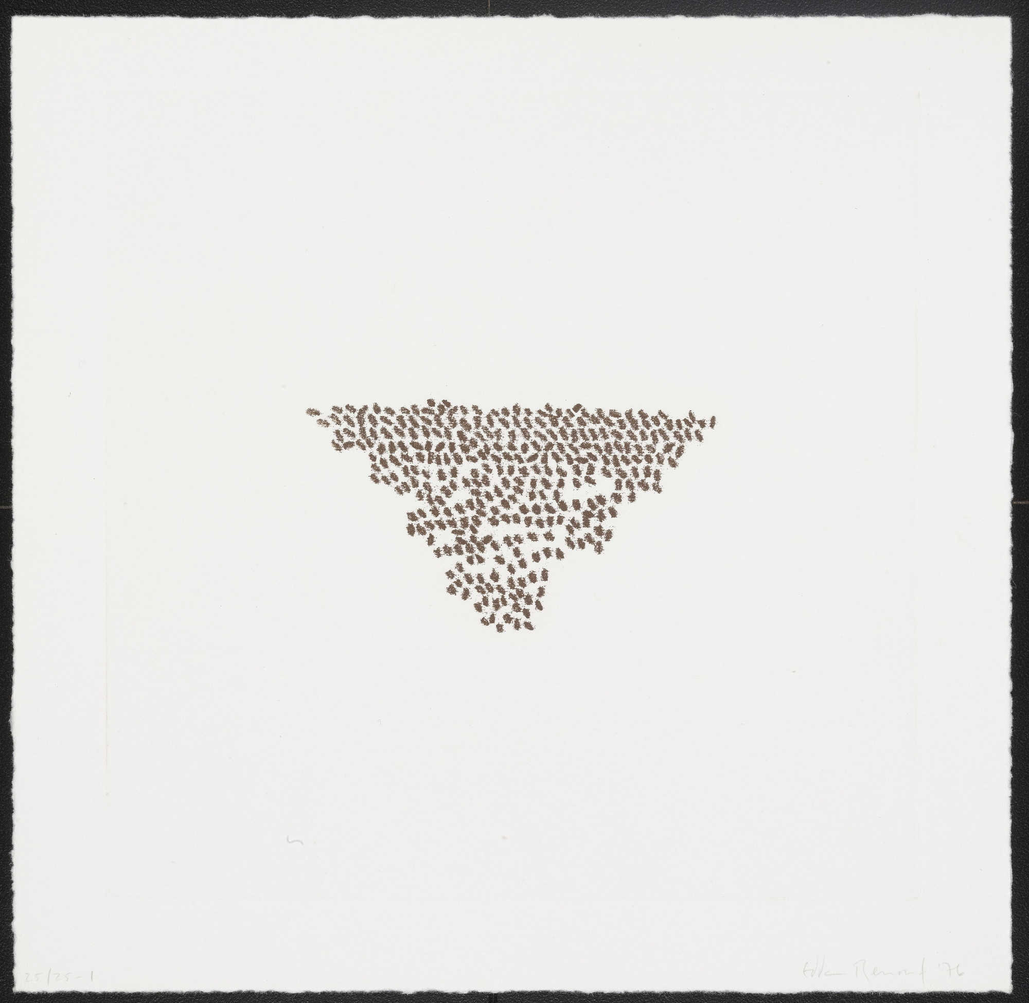 Edda Renouf. Untitled from Clusters
