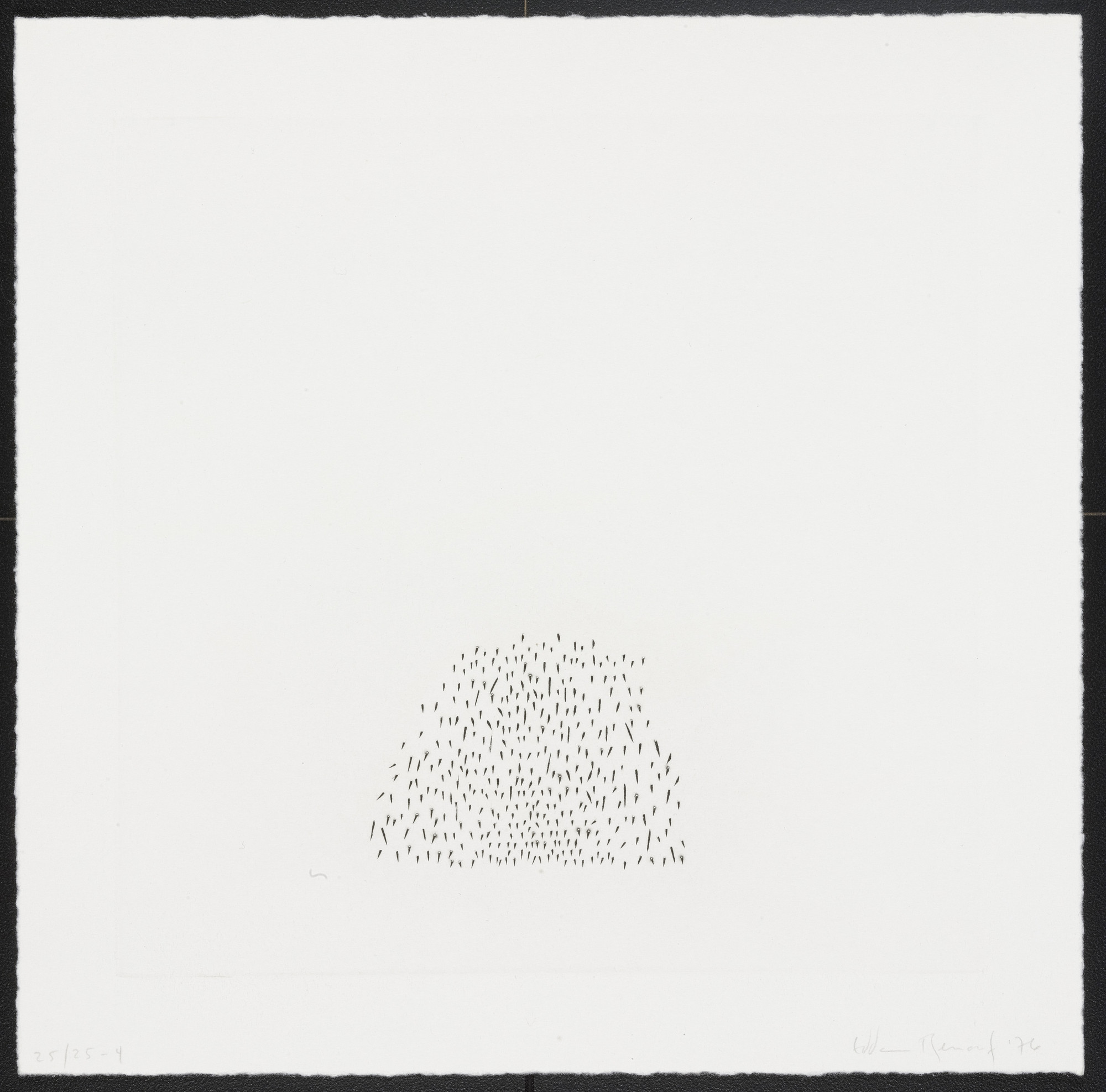 Edda Renouf. Untitled from Clusters