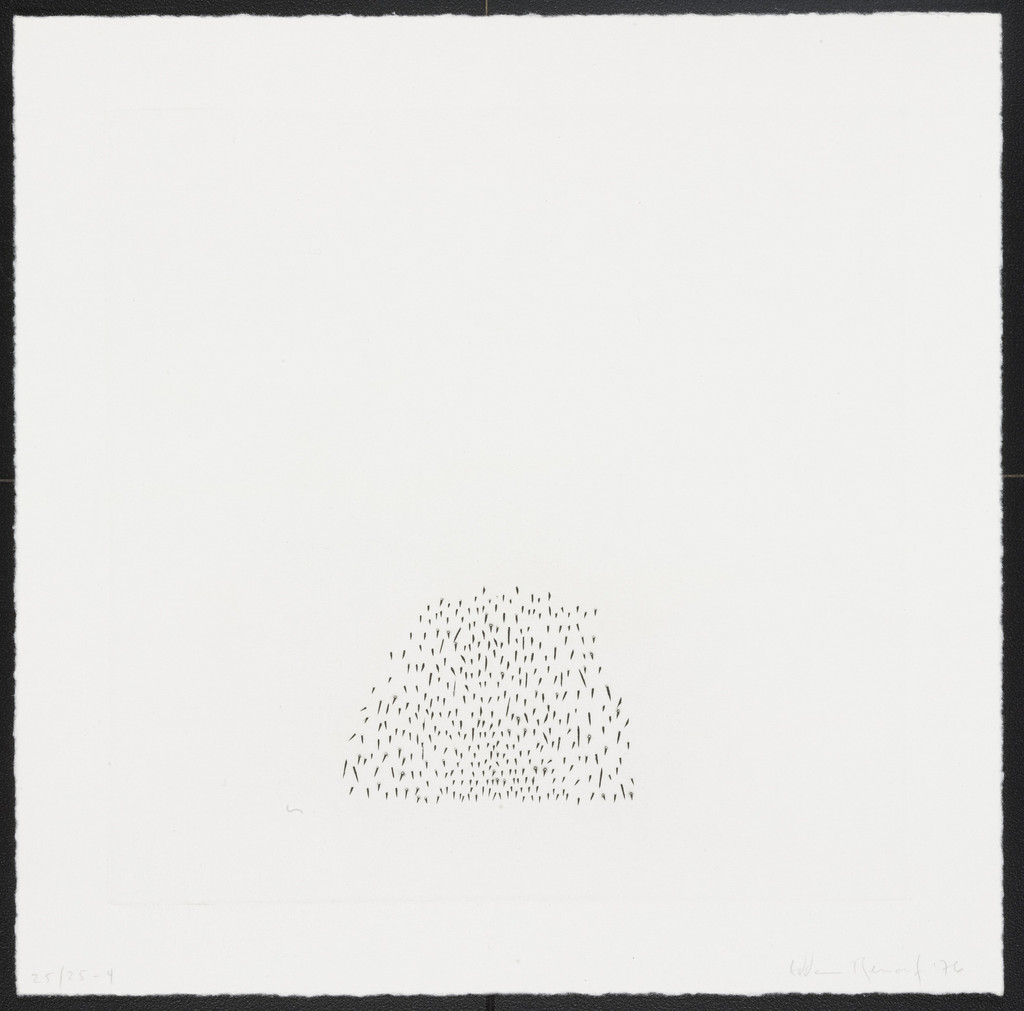 Untitled from Clusters, Edda Renouf, 1976