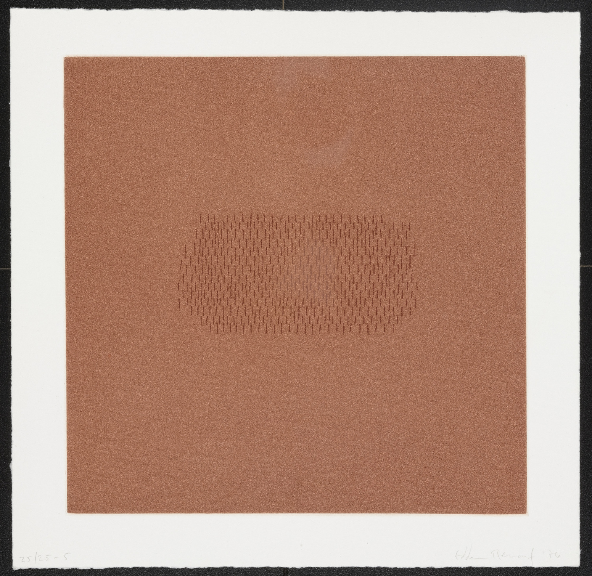 Edda Renouf. Untitled from Clusters