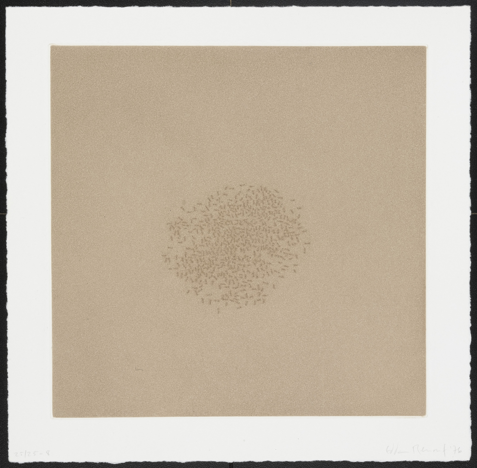 Edda Renouf. Untitled from Clusters