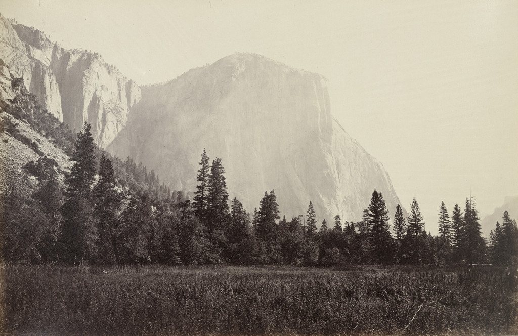 El Capitan (3600 Feet) from the Foot of the Mariposa Trail
