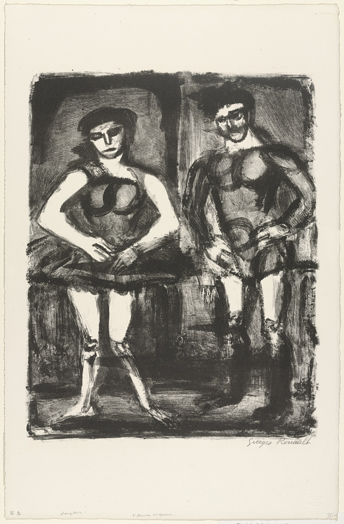 The Animal Trainers (Les Dompteurs), second plate