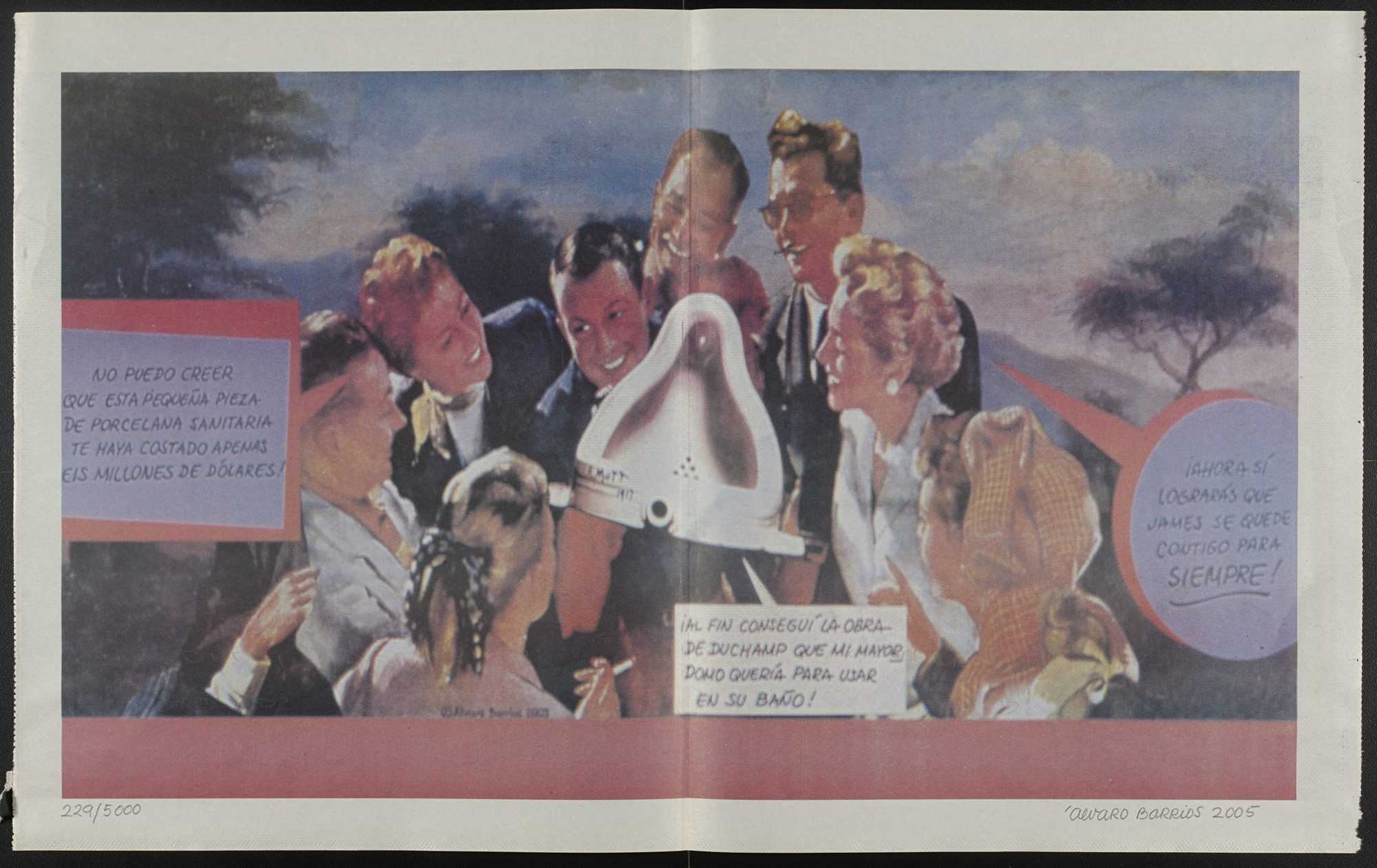Álvaro Barrios. Popular Print for the First Poligraphic Triennial of San Juan: Latin America & the Caribbean