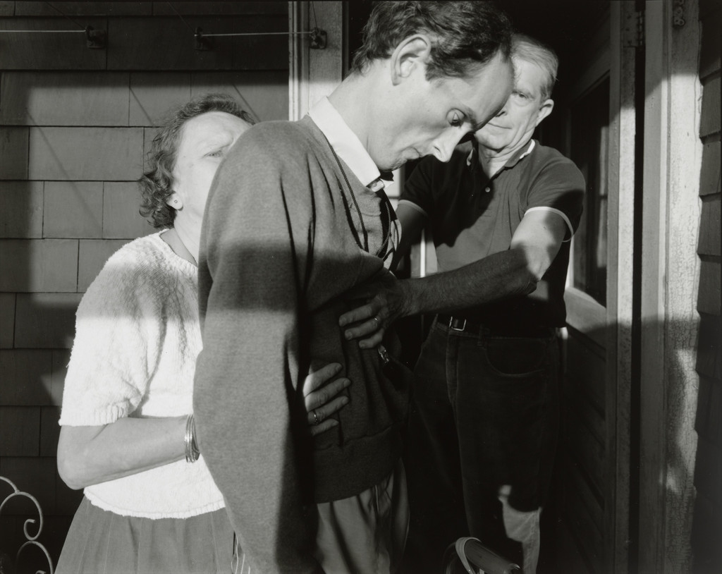 Ginny, Bob and Dr. Robert Sappenfield, Dorchester, Massachusetts, September 1988