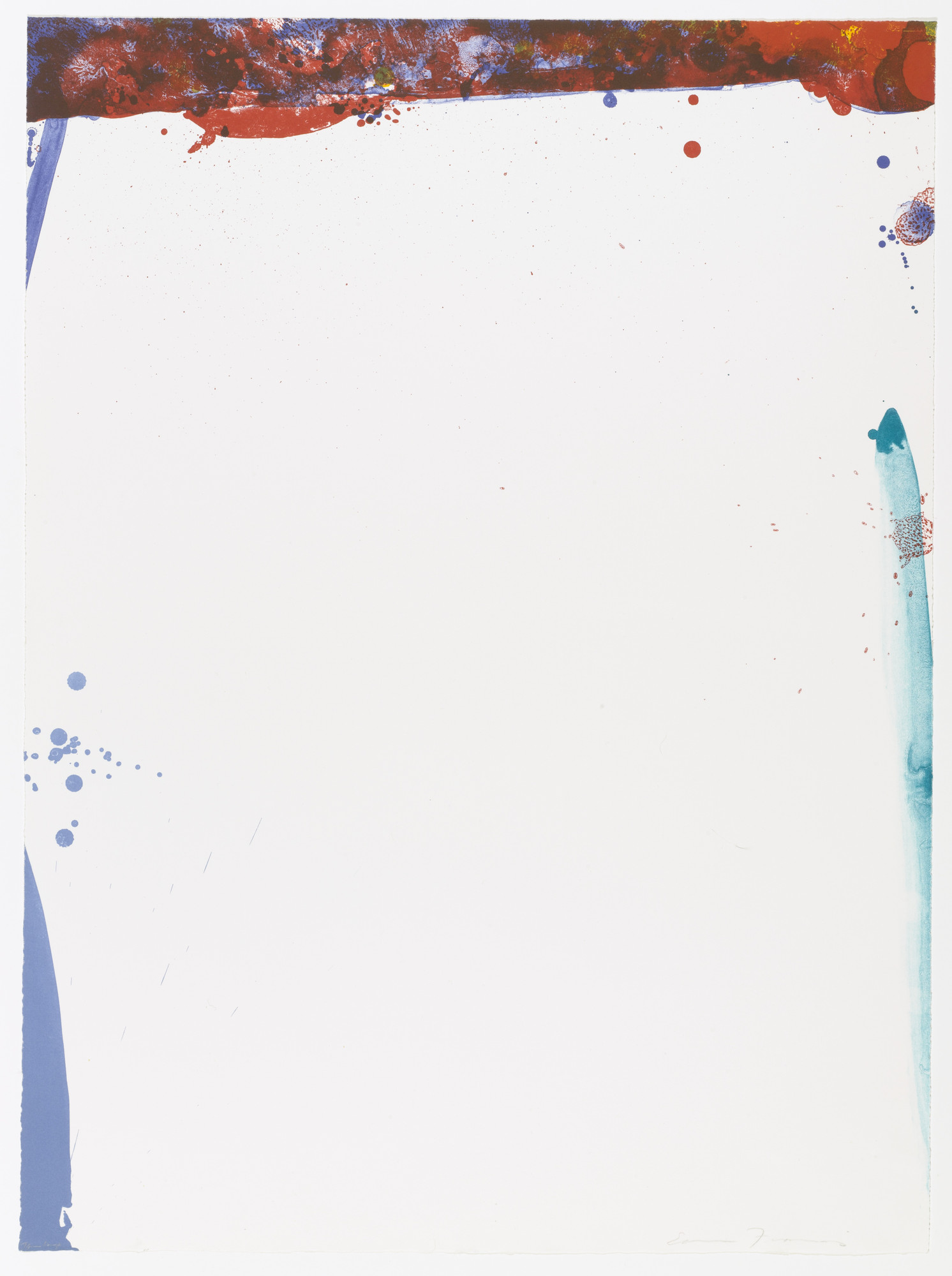 Sam Francis. Chinese Wall