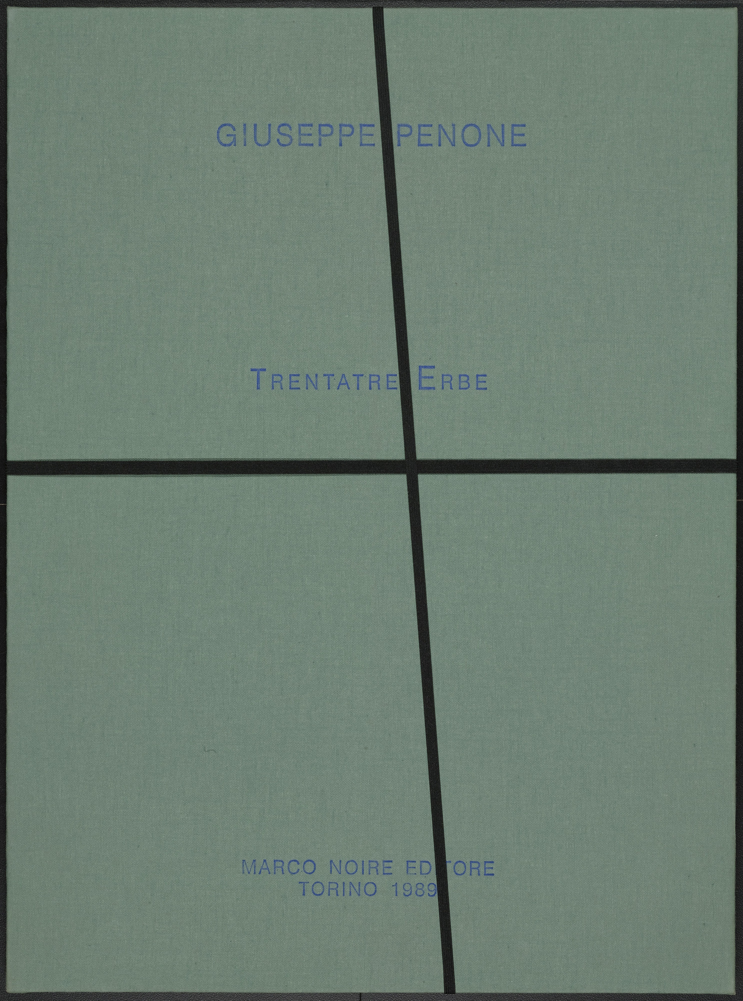 Giuseppe Penone. Thirty-Three Herbs (Trentatre Erbe)