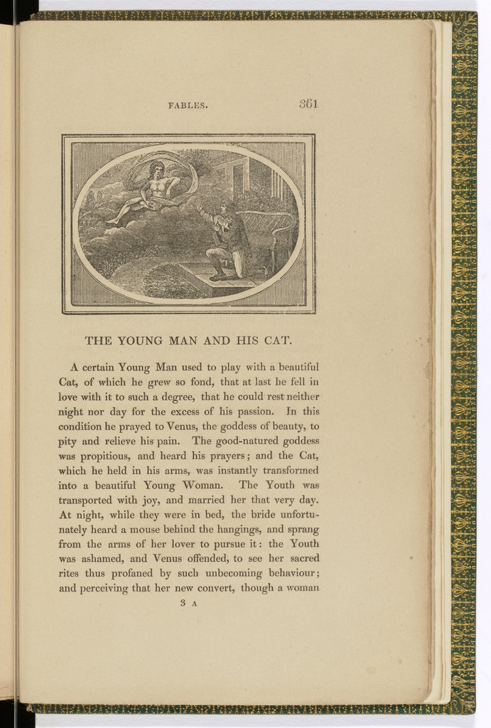 Headpiece (page 361) from The Fables of Aesop