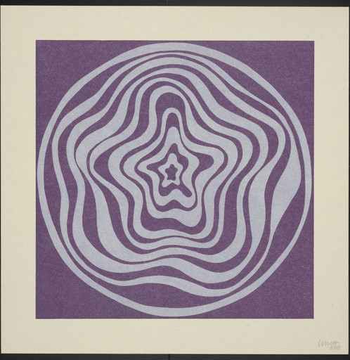 Sol LeWitt. Untitled from Concentric Irregular Bands. 1997 | MoMA