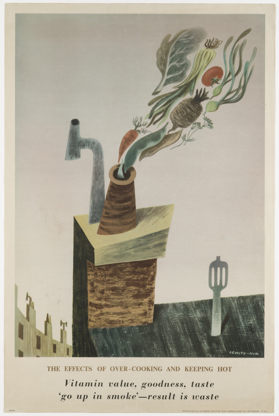 Jan Lewitt, George Him. The Effects of Overcooking and Keeping Hot. c.1944