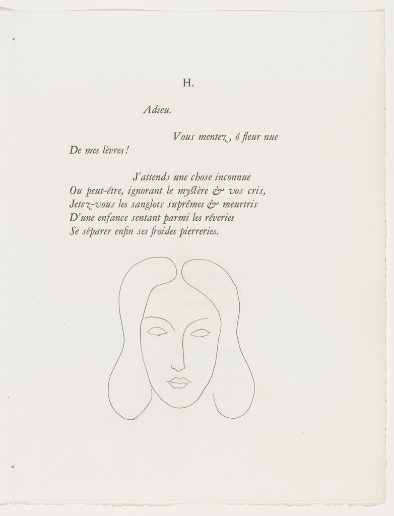 Tailpiece (page 67) from Poésies (Poems)