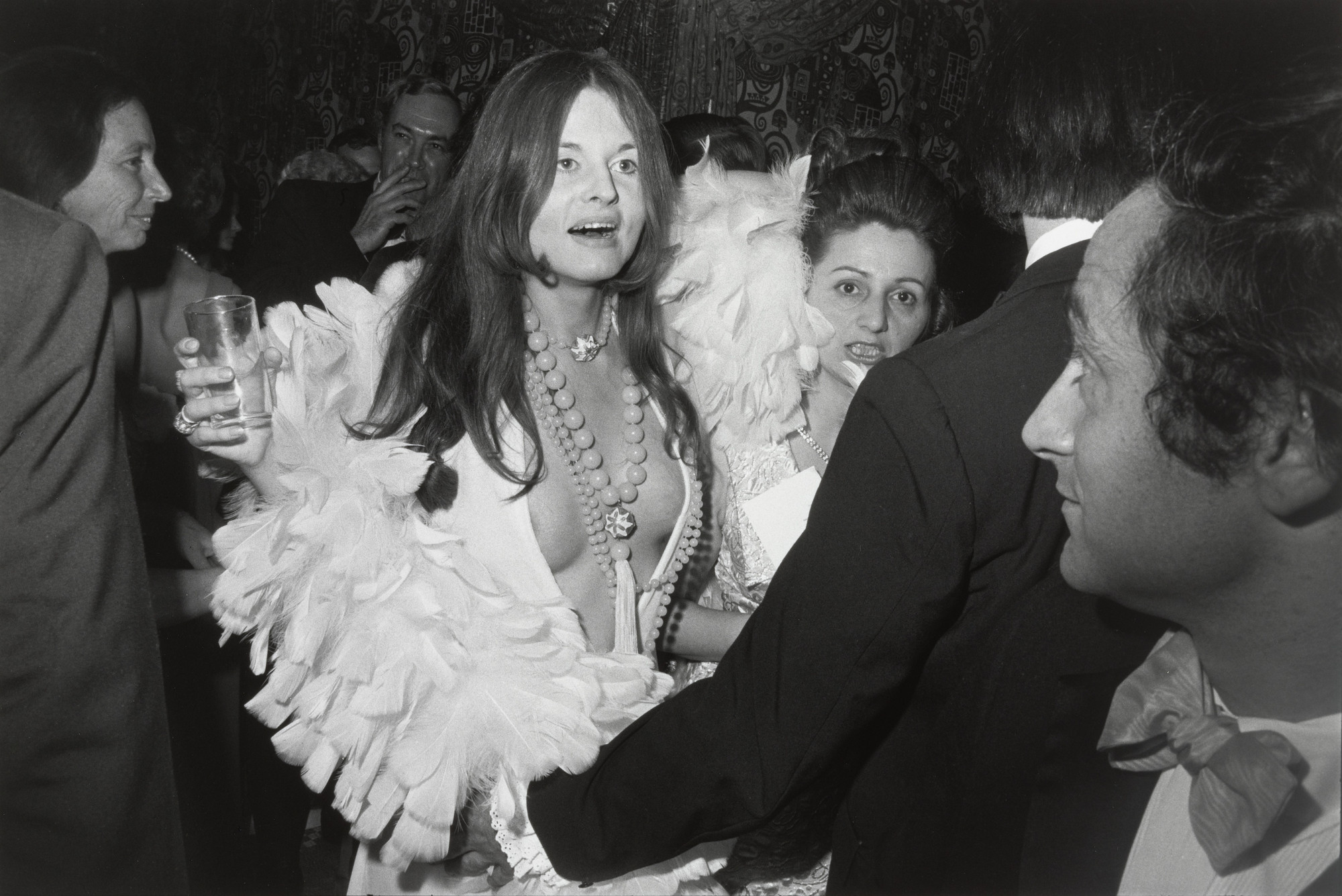 Garry Winogrand. Centennial Ball, Metropolitan Museum of Art, New York from Women are Beautiful. 1969