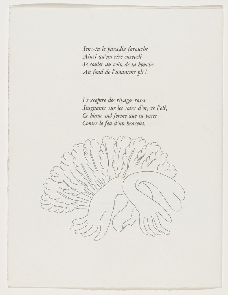 Tailpiece (page 100) from Poésies (Poems)