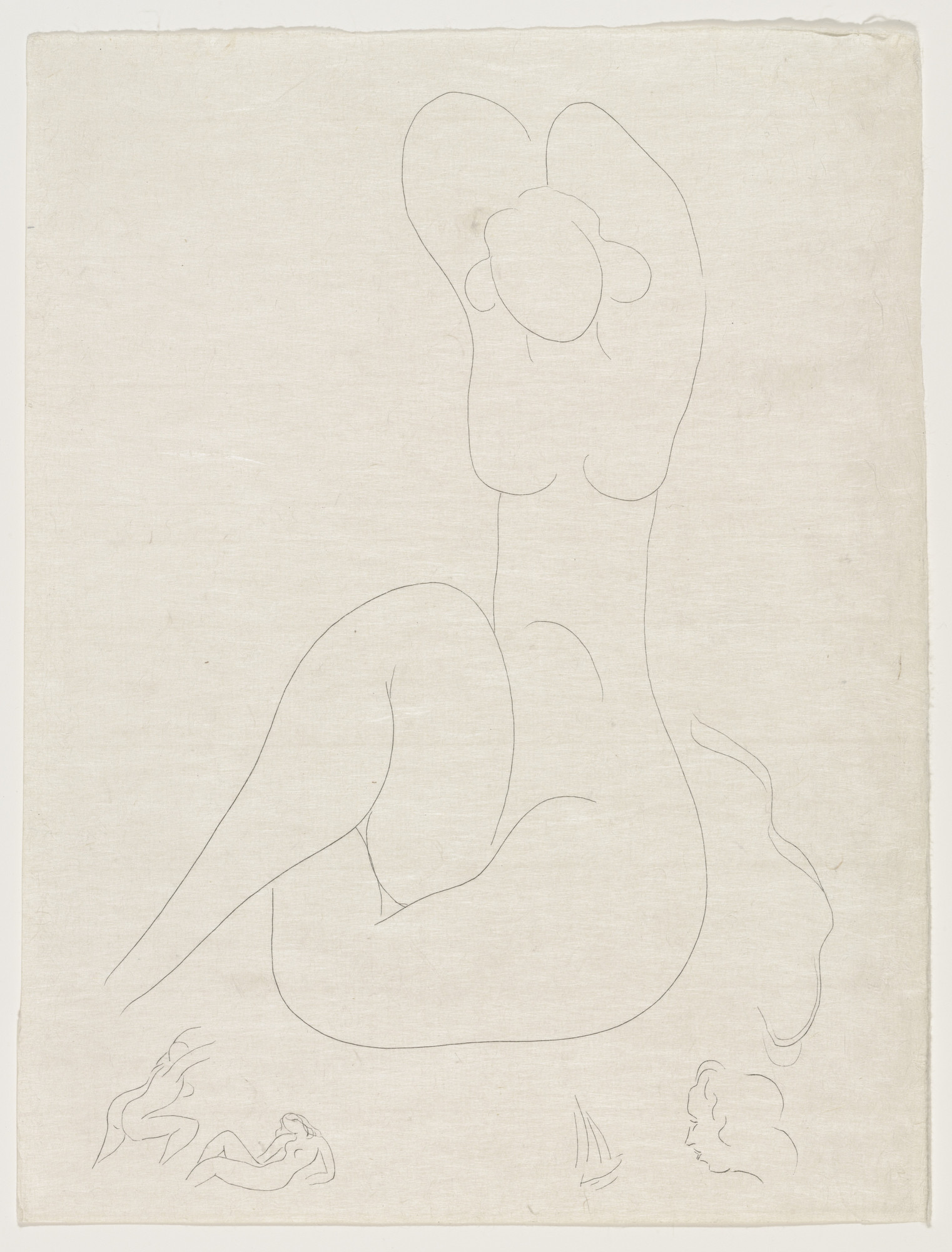 Henri Matisse. Supplementary plate from Poésies (Poems)
